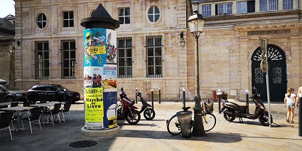 Colonne d affichage moriss dijon marseille
