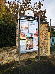 Panneau d affichage libre Villeneuve d ascq