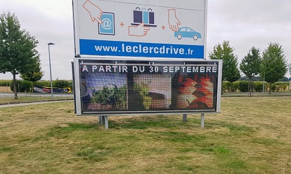 panneau electronique led bruxelles